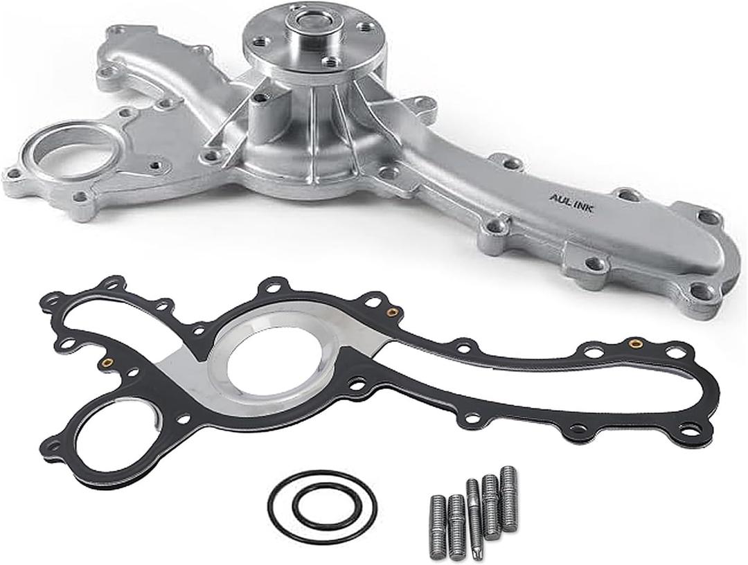 AULINK AW6047 Water Pump For Lexus ES350 RX350 RX450h/2006-2018 Toyota Camry/Avalon/Highlander/RAV4/Sienna/Venza V6 3.5L