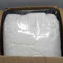 Hotel Suite Feather Down Comforter, Natural Fluffy Duvet Insert, Luxurious Hotel Collection Quilts, All Season Bedding Comforter, 100% Cotton CoverFull/Queen Size, 88 x 88 Inch, White