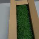 Artificial Grass Mat, Dog Grass Pee Pads, Fake Grass Pad for Pets Potty Training, Soft Grass Rug, Grass Doormat with Drainage Holes, Pet Turf for Indoor Outdoor Use, Washable(15.7''*31.5'')