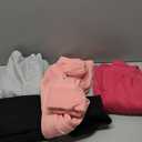 Resinta 4 Pack Girls Cotton Fleece Lined Leggings Warm Thick Tights Thermal Full Length Pants Winter Clothes for Kids 12,14Y