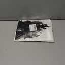 2 x Cheerland Halloween Witch Decorations Gothic Hanging Witch Banner Indoor Garland Glitter Black Decor Moon Star Glitter Garland Decoration Haunted House Witchcraft Wall Decor Birthday Party Supplies