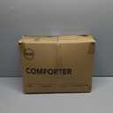 Joysoul Goose Feathers Fiber Comforter - Lightweight Ultra Soft Fabric Cover Breathable White Down Feather Fill, Pink King Size Duvet Insert (104" X 88")