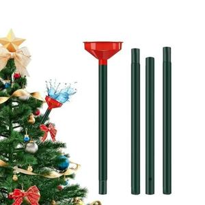 50 Inch Christmas Tree Watering Funnel with Stainless Steel Tube, Large Capacity Christmas Tree Waterer 50 Inch Christmas Tree Watering Funnel with Stainless Steel Tube, Large Capacity Christmas Tree Waterer