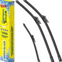 GSPSCN 3 Wipers Replacement for Land Rover Discovery 2024 2023 2022 2021 2020 2019 2018 2017 Original Equipment Windshield Wiper Blades 24"+20"+12" (set of 3)