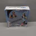 VBSD Weighted Vest Woman 8lb Weight Vest for Women Men Body Weight Vests for Walking Strength Training Running Workout Jogging Fitness (Black)