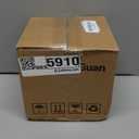 Hon&Guan 4 Inch Dryer Vent Cover Outside with Removable Mesh, Wall Mount Extractor Vent with Rubber Cushioned Non-Return Flap, High Quality Iron Outside Dryer Vent Cover for House (Black)