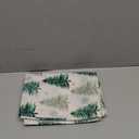 Artoid Mode Xmas Trees Snowflake Christmas Table Runner, Seasonal Winter Green Kitchen Dining Table Decoration for Home Party Decor 13x72 Inch