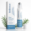 BeiBreeze Rosemary Hair Growth Serum Roll On 25ml – Infused with Rosemary, Biotin & Saw Palmetto | Fast-Absorbing Scalp Serum for Thicker, Fuller Hair | Non-Greasy, For Men & Women