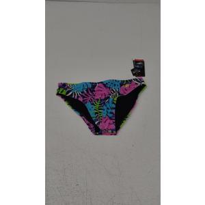 Speedo Men's Standard Swimsuit Brief Creora Highclo Printed, Palm Green Gecko, 36