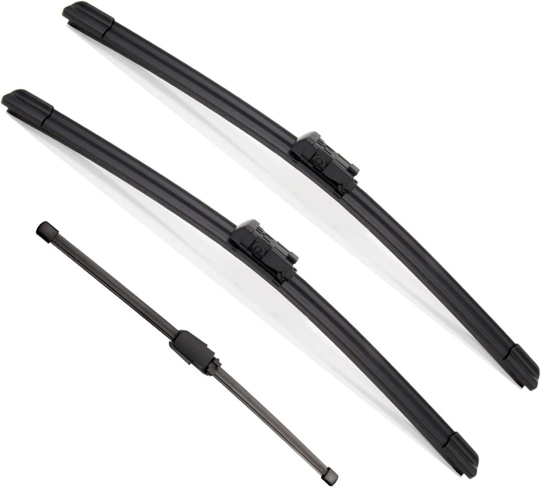 3Pcs Windshield Wiper Blades for Volvo XC90 2016 2017 2018 2019 2020 2021 2022, Original Equipment Automotive Replacement Windshield Wiper Blades for My Car- 24"/20"/14" (Set of 3)