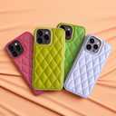 ZHEGAILIAN for iPhone 15 Pro Case, Military-Grade Protection, All-Around Shockproof Corners, Stylish Leather Phone Case for iPhone 15 Pro - Yellow