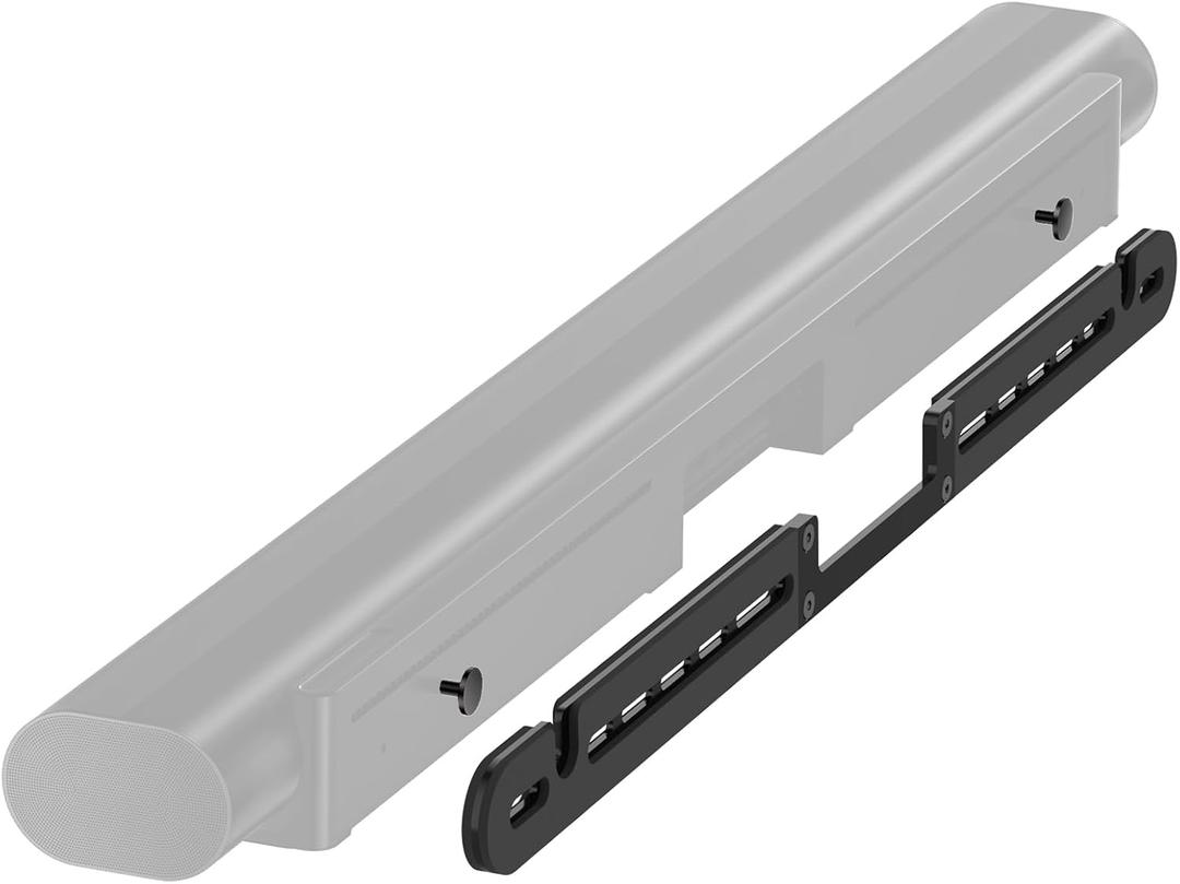 WALI Soundbar Mount for Sonos Arc and Sonos Arc Ultra - Sound bar Wall Mount Bracket, Hidden Design, Mount on Wall Under TV Installation, Black