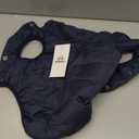 ASENKU Dog Winter Coat - Waterproof Windproof Dog Jacket, Warm Snowproof Doggie Puffer Vest for Cold Weather, Lightweight Snow Coats for Small Medium Large Dogs(M, Blue)