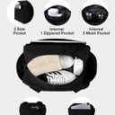 Noozion 14 inch Small Gym Bag for Women & Men, Lightweight Carry On Mini Duffle Bag with Multiple Pockets, Sports Bag for Travel and Workout.