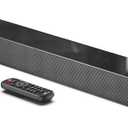 LARKSOUND Small Sound Bar for TV, PC, Gaming, Surround Sound System, Mini TV Speaker Soundbar with Bluetooth/HDMI ARC/Optical/AUX/USB Connections