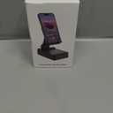 Gifts for Men Women, Phone Stand with Bluetooth Speaker, HD Surround Sound Speaker, Compatible with all iPhone/Android phones iPad Kindle, Cool Gadget Gift for Men Women Dad Mom Christmas Birthday (Black)