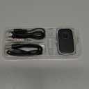 COMSOON Bluetooth Receiver for Car, Noise Cancelling 3.5mm AUX Bluetooth Car Adapter, Wireless Audio Receiver for Home Stereo/Wired Headphones, Hands-Free Call, 16H Battery Life - Black+Silver