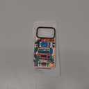 Bouvardia for iPhone 17 Pro Case, Cute Design for Women & Girls, Protective & Aesthetic, Pink Bumper - Home Stereo