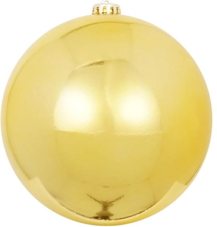 8in Large Christmas Ornaments Shatterproof Christmas Ball Ornaments Giant Xmas Tree Decoration Decorative Hanging Mercury Balls for Party,Home,Holiday (Champagne,1pcs)