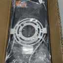 11.8 Modern Exterior Lighting Fixtures,2 Pcs Led Outdoor Wall Lights,Waterproof Exterior Sconce Light for Porch,Front Door,Patio,3000K Warm White 9W Square Outdoor House Lights Wall Mount (Black-Modern Shadow Design)