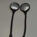 Bike Mirror With Bike Bell 360 Adjustable HD Convex Handlebar Mirror Anti-Scratch Riding Mirrors (2* Mirror + 1* Bell)