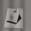 EFAILY Folding Travel Mirror, PU Portable Adjustable Rectangular Ultrathin Mirror, for Travel, Camping,Home(6.4W5.3L)