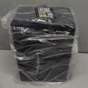 Bluetooth Speakers, 80W(Peak) Wireless TWS Portable Bluetooth Speaker, Beat-Driven Lights, 100dB Loud Stereo Speaker with BassUp, Speakers with Subwoofer for Outdoor, Party, Camping (DeepBlack)