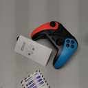 Wireless Switch Controller for Nintendo Switch/Switch 2/Lite/OLED Controller, Switch Controller with a Mouse Touch Feeling on Back Buttons, Extra Switch Pro Controller with Wake-up,Programmable, Turbo Function (Red+Blue)