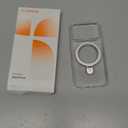 TORRAS Ostand for iPhone 17 Pro Case Clear Magnetic, Fit for MagSafe, 4X Military Drop Protection, Camera Control, Slim Phone Case for iPhone 17 Pro with Kickstand, Anti Yellowing Cover 6.3", Clear