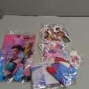 147 Pcs Kpop Party Supplies Kit,Complete K pop Birthday Decorations Set with Banner,Backdrop,Balloons,Cake Toppers and Stickers,Anime Demon Theme Party Favors Hunters Decor for Kids Boys Girls