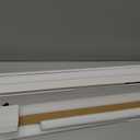 Motorized Blinds No Drill Automatic Blinds for Windows Cordless Roller Shades Electric Blinds with Remote Control Smart Blinds (White, 35.5 x 72)