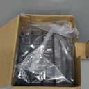 LEVERLOC Shower Caddy Suction Cup, 2 Pack suction shower shelf with Hooks & Soap holder, NO-Drilling Bathroom Holder, Rustproof bathroom organizer, Black