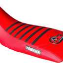 Seat Cover Compatible Fit for Yamaha Raptor Seat Cover 660 660R 2001-2005 (Red)