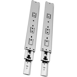 Gobrico Hardware 20-inch 100 lb. Hydraulic Soft Self Close Full Extension Ball Bearing Drawer Slides 3Folds 1Pair Gobrico Hardware 20-inch 100 lb. Hydraulic Soft Self Close Full Extension Ball Bearing Drawer Slides 3Folds 1Pair