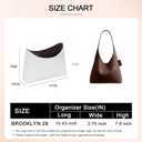 Dupont Paper Purse Organizer Inserts for brooklyn 28 Insert Keeps Tote HandbagWhite