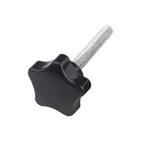 Oneyijun 4 Pcs M8 x 80mm Star Clamping Knob Grip Thumb Screw Head Diameter 38mm Knobs Nut Screws Tightening Thread Replacement Machine Handle