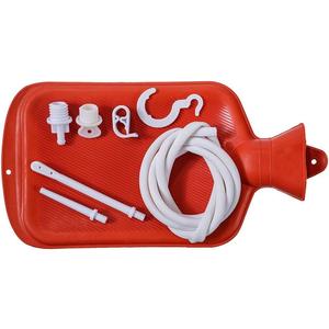 Enema Bag Kit 2 Quart Home Water & Coffee Colon Cleansing Kit BPA Free Hot-Water Bag with 5 Foot Long Hose