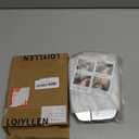 LOIYLLEN Driver Side Mirror Replacement for Ford Fusion 2011 2012 - Left Side Mirror Glass, Rear View Mirrors Glass with Power Heated