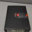 JBHO Hand Blown Crystal Double Old Fashioned Cocktail, Solid Whiskey Glasses, Rocks Glasses, Lowball Glasses - 12 Ounce - set of 2 - Perfect Size for Oversized Ice Cubes