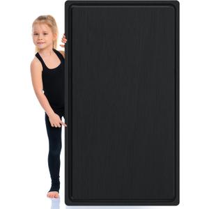 Large Acacia Wood Cutting Boards for Kitchen Extra Large Wooden Cutting Board with Juice Groove Extra Large Serving Platter Pre Oiled Wooden Carving Tray for Meat Cheese(Black,36 * 24 Inch)