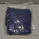 Wrap Around Dust Ruffle Bed Skirt - Navy Blue - for Full Size Beds with 21 Inch Drop - Elastic Strap - Adjustable Pleated Bedskirt with Brushed Fabric and Wrinkle Free - for Women, Men, Kids & Teens