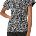 Amazon Essentials Women's Regular-Fit Cape Sleeve Open Crewneck T-Shirt 
X-Small