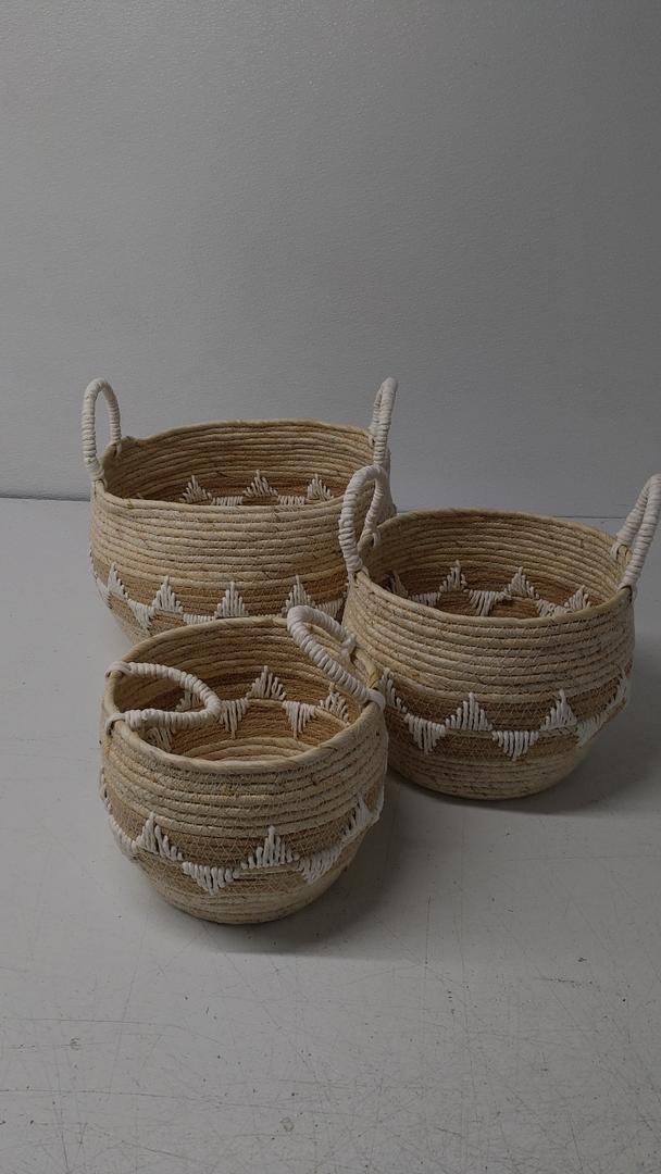 Home Decor,Baskets Set Of 3