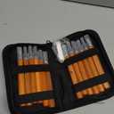 IFQIFQ 12pcs Wood Carving Chisels Wood Carving Tools Woodworking Engraving Knife Craft Knife Tool Set