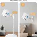 Rechargeable LED Desk Lamp, Magnetic Wall Mount LED Light, Dimmable Cordless Reading Lamp with Adjustable Brightness & 3 Color Modes for Reading, Working, Bedroom, Hallway