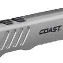 Coast Slayer Laser 1000 Lumen USB-C Rechargeable LED Flashlight with Pocket Clip - 5 mW Laser, 650 nm Wavelength