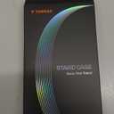 Compatible with iPhone 17 Pro Max Case with Invisible Magnetic O-Ring Stand Military-Grade Translucent Case for iPhone 17 ProMax 6.9" [Compatible with Mag-Safe][Great Grip Feeling], Black