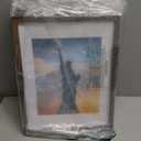 SESEAT 11x14 Picture Frames Rustic Brown Display Pictures 8x10 With mat or 11x14 Prints Without Mat, Wall Mounting, 6PCS