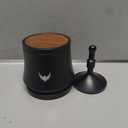 KNODOS Blind Espresso Shaker 54mm with Walnut Lid | Coffee Grounds Distribution Tool for Breville Espresso Machines | Magnetic 54 mm Dosing Cup