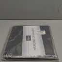 YOUDENOVA Hanging Closet Organizer, 3-Shelf Closet Hanging Storage Shelves, Grey